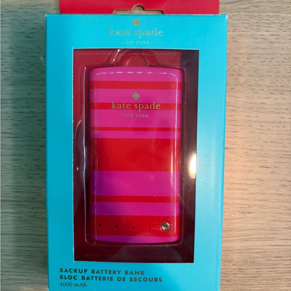 Kate Spade Striped Pink USB Charger